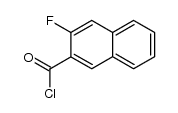 3-Fluor-2-naphthoylchlorid结构式