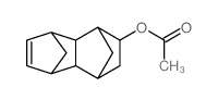 (+-)-2t-acetoxy-(4arH.8acH)-1.2.3.4.4a.5.8.8a-octahydro-1t.4t:5c.8c-dimethano-naphthalene结构式