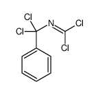 1,1-dichloro-N-[dichloro(phenyl)methyl]methanimine Structure