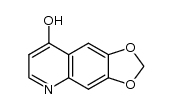 4-hydroxy-6,7-methylenedioxyquinoline Structure