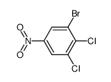 3-bromo-4,5-dichloronitrobenzene结构式