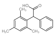 Benzeneacetic acid,2,4,6-trimethyl-a-phenyl-结构式