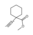 Methyl 1-isocyanocyclohexanecarboxylate结构式