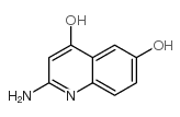 2-amino-6-hydroxy-1H-quinolin-4-one Structure