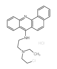 7-(2-(ETHYL-2-CHLOROETHYL)AMINOETHYL-AMINO)BENZ(c)-ACRIDINE DIHYDRO-CHLORIDE picture