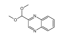 2-(dimethoxymethyl)quinoxaline结构式
