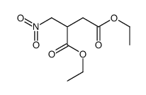 diethyl 2-(nitromethyl)butanedioate Structure