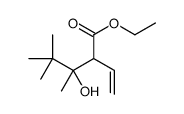 ethyl 2-ethenyl-3-hydroxy-3,4,4-trimethylpentanoate Structure