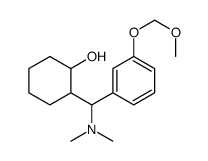 2-[dimethylamino-[3-(methoxymethoxy)phenyl]methyl]cyclohexan-1-ol Structure