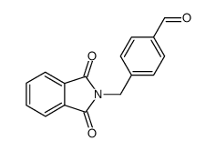 4-(phthalimidomethyl)benzaldehyde结构式