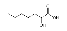 2-hydroxyheptanoic acid Structure