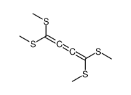 1,1,4,4-tetrakis(methylsulfanyl)buta-1,2,3-triene Structure