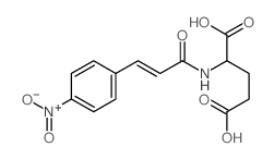 2-[3-(4-nitrophenyl)prop-2-enoylamino]pentanedioic acid picture