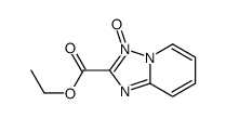 ethyl 3-oxido-[1,2,4]triazolo[1,5-a]pyridin-3-ium-2-carboxylate结构式