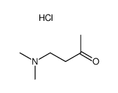4-dimethyl-amino-2-butanone hydrochloride结构式