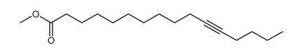 11-Hexadecynoic acid methyl ester结构式