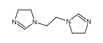 1-[2-(4,5-dihydroimidazol-1-yl)ethyl]-4,5-dihydroimidazole Structure
