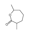 3,7-dimethyloxepan-2-one Structure