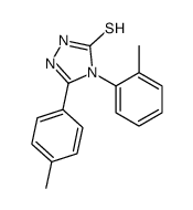 4-(2-methylphenyl)-3-(4-methylphenyl)-1H-1,2,4-triazole-5-thione Structure