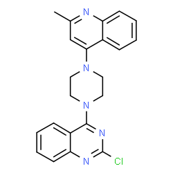 2-CHLORO-4-[4-(2-METHYLQUINOLIN-4-YL)PIPERAZIN-1-YL]QUINAZOLINE picture