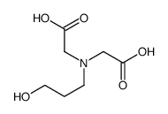 2-[carboxymethyl(3-hydroxypropyl)amino]acetic acid结构式