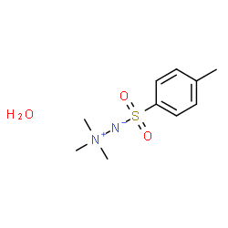 N-(Trimethylammonio)toluene-p-sulphonamidate monohydrate Structure