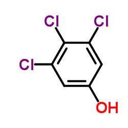 3,4,5-三氯苯酚结构式