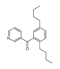 (2,5-dibutylphenyl)-pyridin-3-ylmethanone Structure