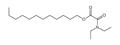 dodecyl 2-(diethylamino)-2-oxoacetate结构式