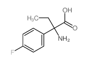 2-amino-2-(4-fluorophenyl)butanoic acid Structure