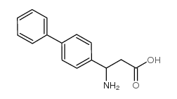 3-AMINO-3-BIPHENYL-4-YL-PROPIONIC ACID Structure
