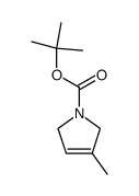 tert-butyl 3-methyl-2,5-dihydro-1H-pyrrole-1-carboxylate Structure