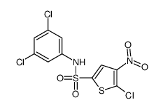 5-chloro-N-(3,5-dichlorophenyl)-4-nitrothiophene-2-sulfonamide Structure