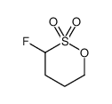 3-fluorooxathiane 2,2-dioxide Structure
