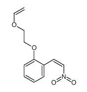 1-(2-ethenoxyethoxy)-2-(2-nitroethenyl)benzene Structure