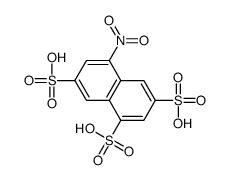 5-nitronaphthalene-1,3,7-trisulfonic acid结构式