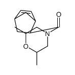 5-bicyclo[2.2.1]hept-2-enyl-(2,6-dimethylmorpholin-4-yl)methanone结构式