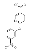 Pyridine,5-nitro-2-(3-nitrophenoxy)- Structure