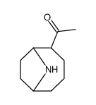 1-(9-azabicyclo[4.2.1]nonan-5-yl)ethanone Structure