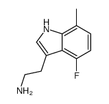 2-(4-fluoro-7-methyl-1H-indol-3-yl)ethanamine Structure