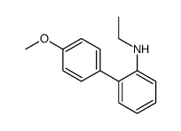 N-ethyl-4'-methoxy[1,1'-biphenyl]-2-amine structure