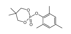 5,5-dimethyl-2-(2,4,6-trimethylphenoxy)-1,3,2-dioxaphosphorinane 2-oxide Structure