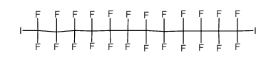 1,12-diiodoperfluorododecane Structure