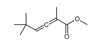 methyl 2,5,5-trimethylhexa-2,3-dienoate Structure
