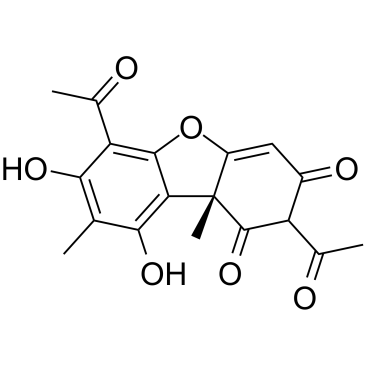 Usnic acid structure