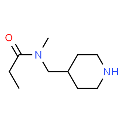 Propanamide,N-methyl-N-(4-piperidinylmethyl)- picture