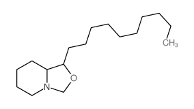 7-decyl-8-oxa-1-azabicyclo[4.3.0]nonane结构式