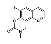 (6-iodoquinolin-7-yl) N,N-dimethylcarbamate Structure