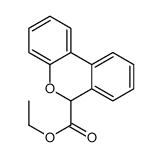 6H-Dibenzo(b,d)pyran-6-carboxylic acid, ethyl ester structure