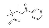 ((2,3-dimethyl-3-nitrobutyl)sulfinyl)benzene结构式